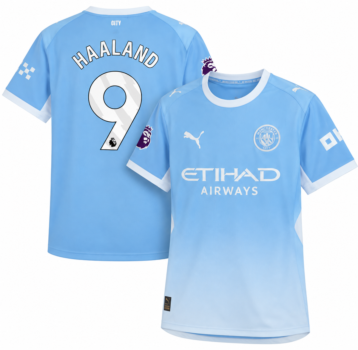 MANCHESTER CITY 2026 HOME ERLING HAALAND #9 BLUE SOCCER JERSEY
