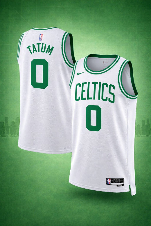 Boston Celtics #0 Tatum White Jersey – Classic Home Edition Basketball Jersey