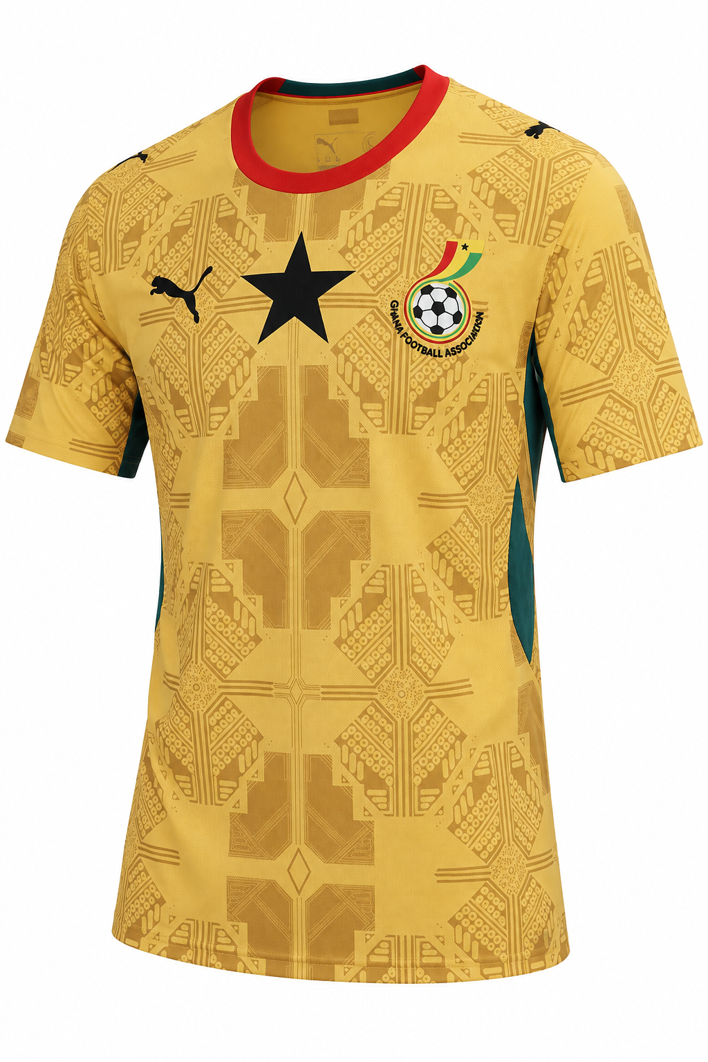 GHANA 2026 AWAY YELLOW SOCCER JERSEY