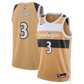 WASHINGTON WIZARDS TRAE YOUNG #3 CREAM NBA JERSEY