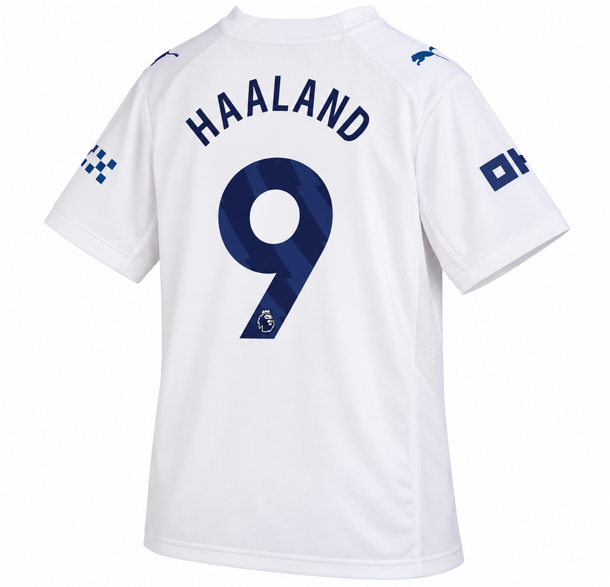 MANCHESTER CITY 2026 AWAY ERLING HAALAND #9 WHITE SOCCER JERSEY