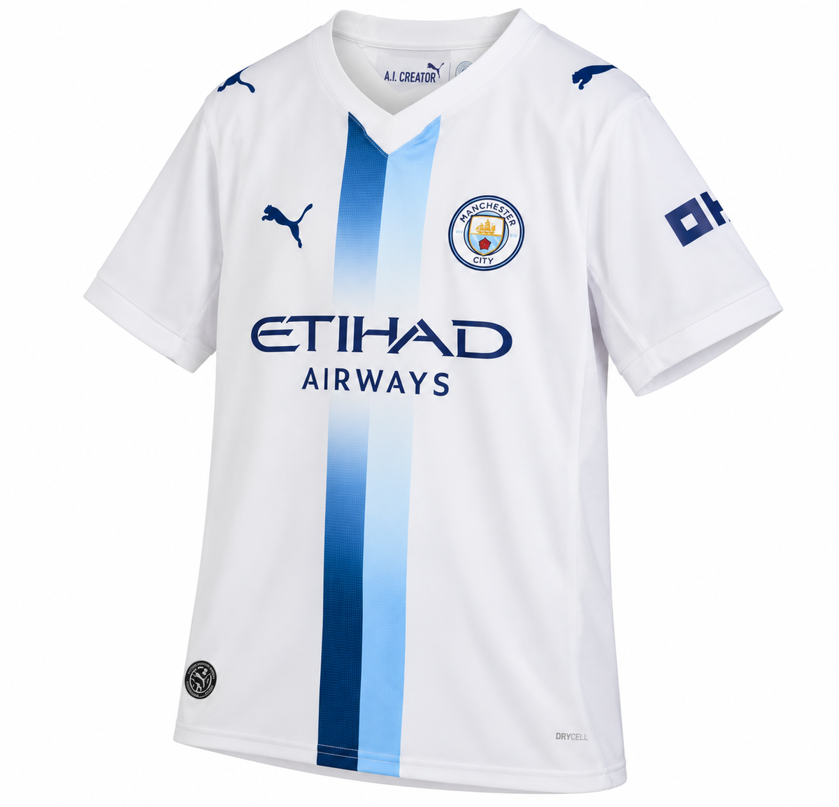 MANCHESTER CITY 2026 AWAY ERLING HAALAND #9 WHITE SOCCER JERSEY