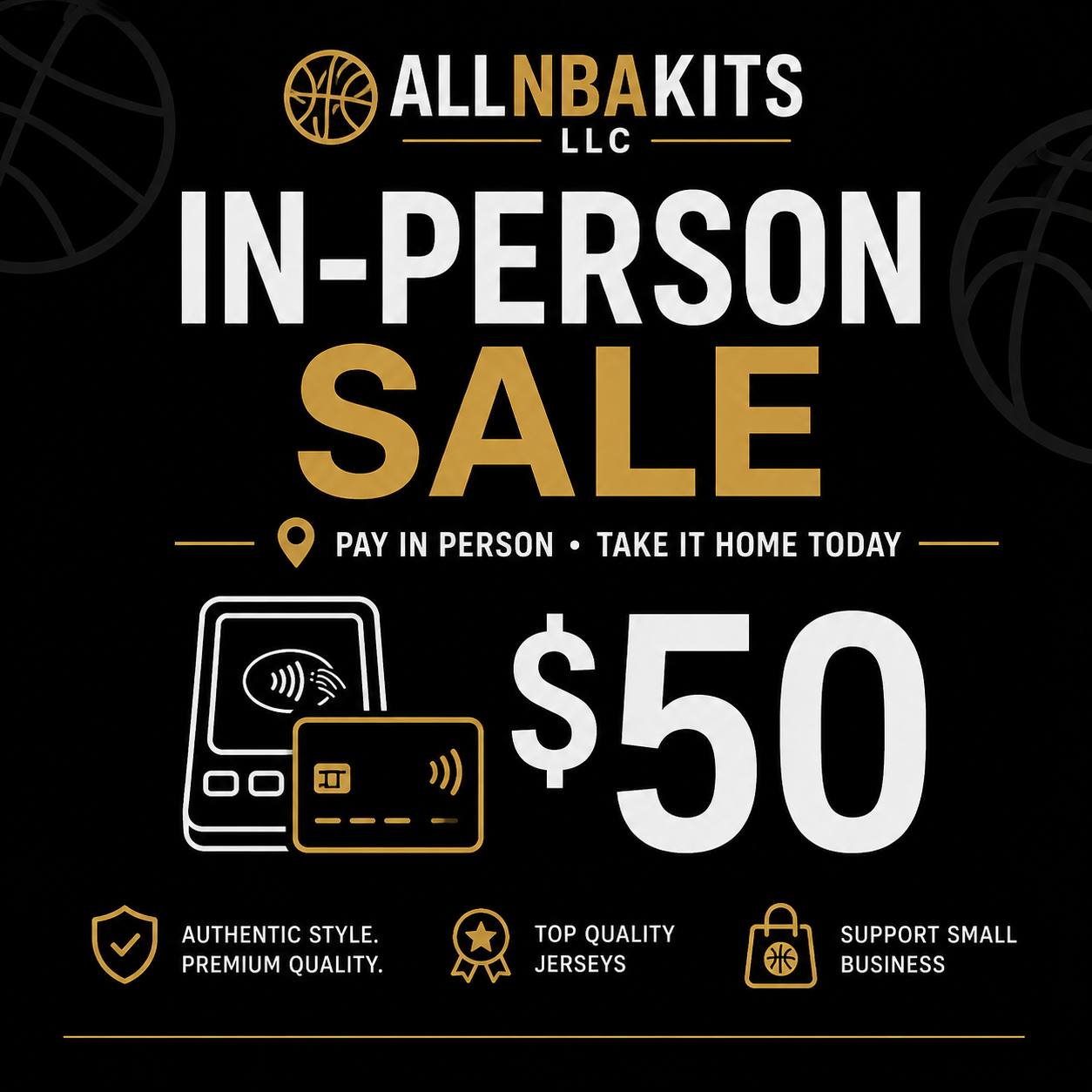 IN-PERSON SALE - ALLNBAKITS LLC