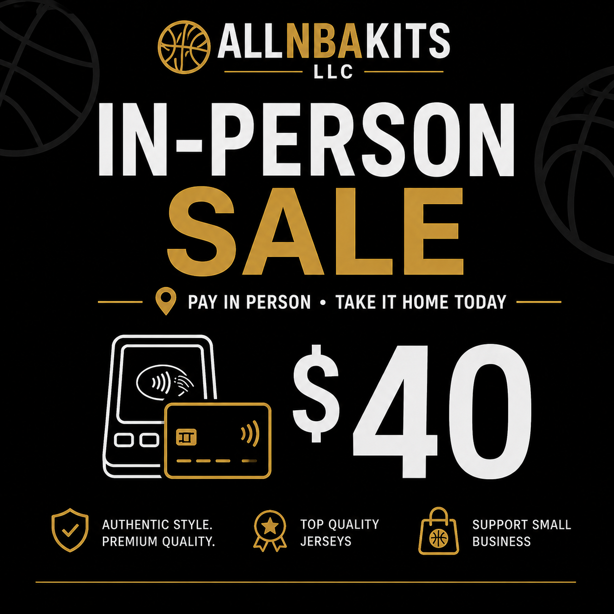 IN-PERSON SALE $40 ITEM - ALLNBAKITS LLC