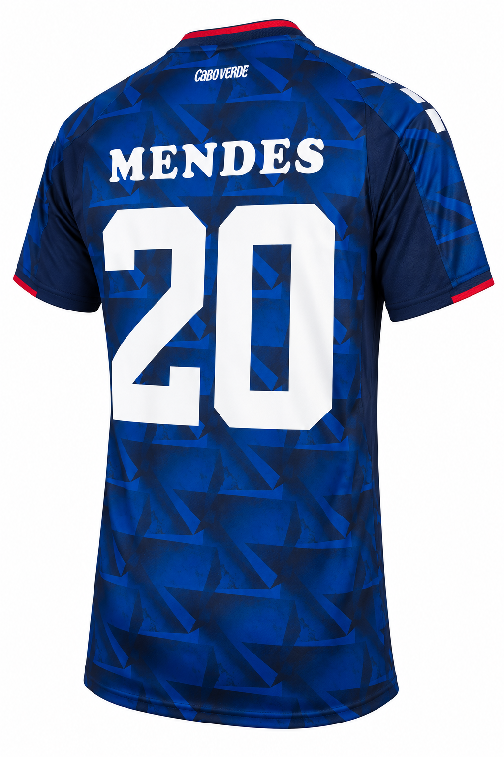 CAPE VERDE 2026 HOME RYAN MENDES #20 BLUE SOCCER JERSEY