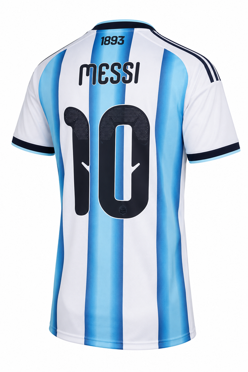 ARGENTINA 2026 HOME LIONEL MESSI #10 WORLD CUP CHAMPIONS BLUE SOCCER JERSEY
