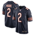 YOUTH CHICAGO BEARS D.J. MOORE #2 BLUE NFL OFFICIAL JERSEY