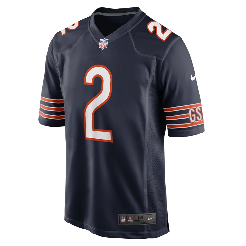 YOUTH CHICAGO BEARS D.J. MOORE #2 BLUE NFL OFFICIAL JERSEY