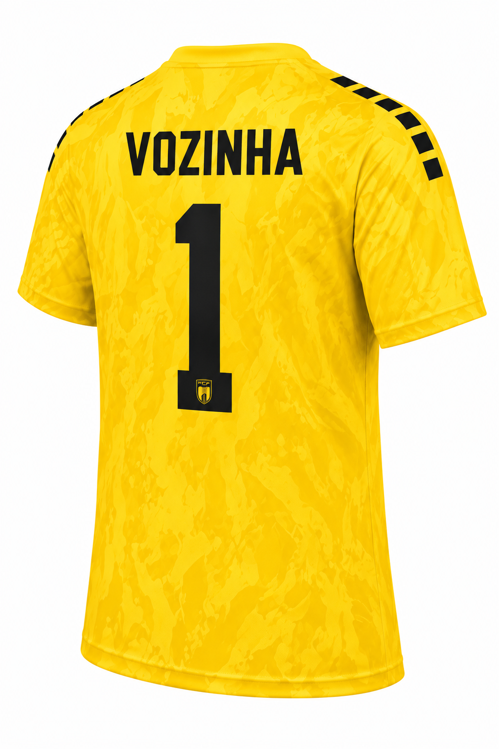 CAPE VERDE 2026 VOZINHA #1 YELLOW GOALKEEPER SOCCER JERSEY