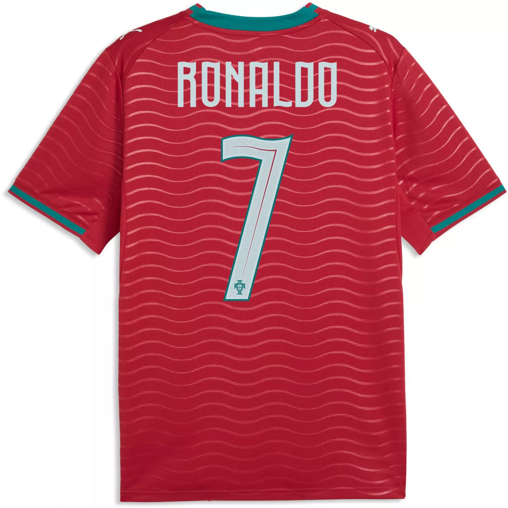 PORTUGAL 2026 HOME CRISTIANO RONALDO #7 RED SOCCER JERSEY