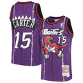 TORONTO RAPTORS VINCE CARTER #15 PURPLE THROWBACK NBA JERSEY