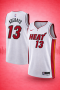 Miami Heat #13 Adebayo White Jersey – City Edition