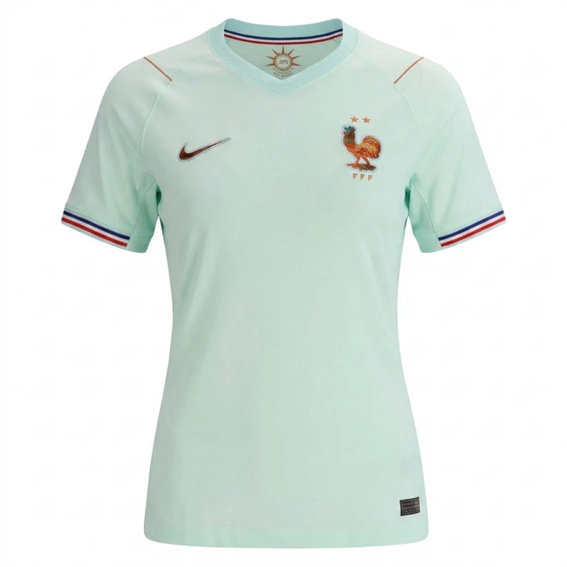 WOMEN'S FRANCE 2026 AWAY AQUA JERSEY