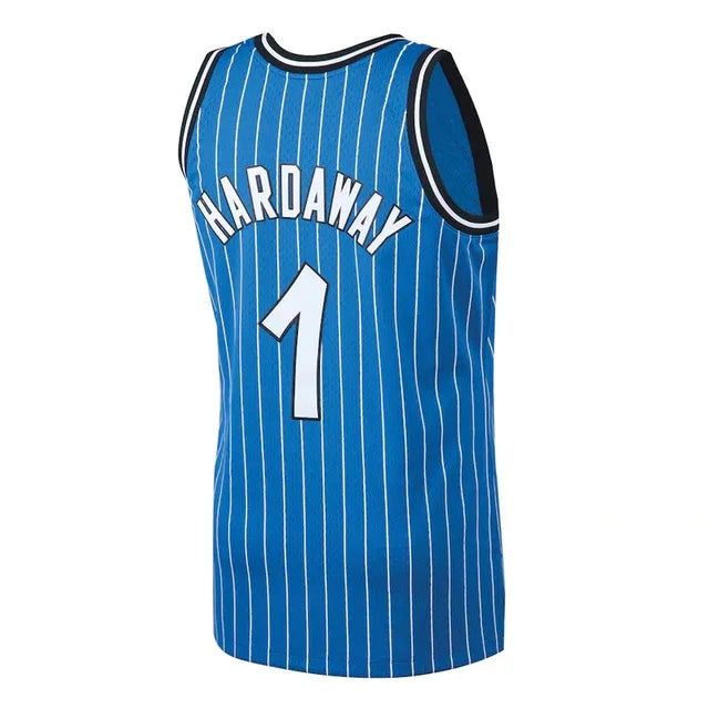ORLANDO MAGIC PENNY HARDAWAY #1 BLUE THROWBACK BASKETBALL JERSEY