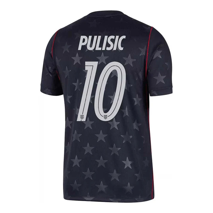 UNITED STATES 2026 AWAY CHRISTIAN PULISIC #10 BLACK SOCCER JERSEY