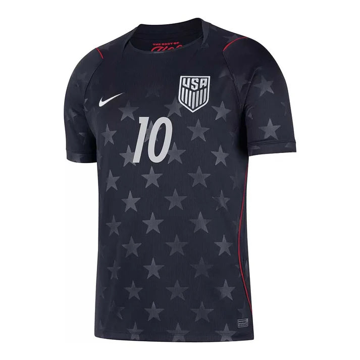 UNITED STATES 2026 AWAY CHRISTIAN PULISIC #10 BLACK SOCCER JERSEY