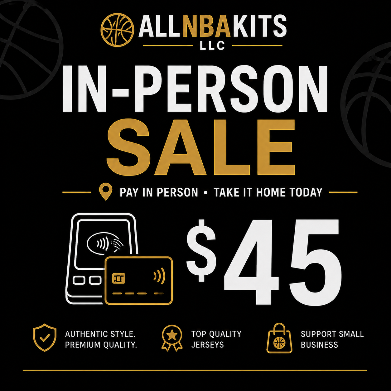 IN-PERSON SALE $45 ITEM - ALLNBAKITS LLC