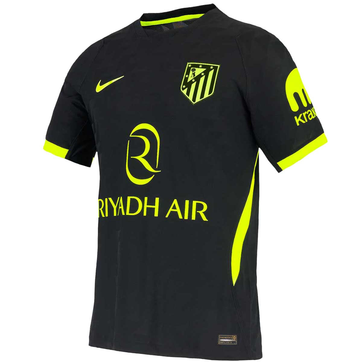 ATLETICO DE MADRID 2026 AWAY MARCOS LLORENTE #14 BLACK SOCCER JERSEY