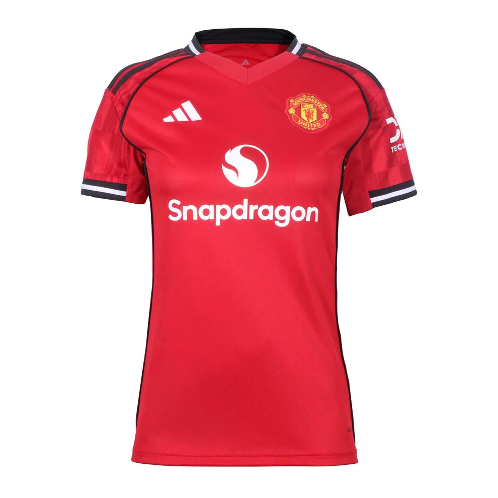 WOMEN'S MANCHESTER UNITED 2026 HOME RED SOCCER JERSEY