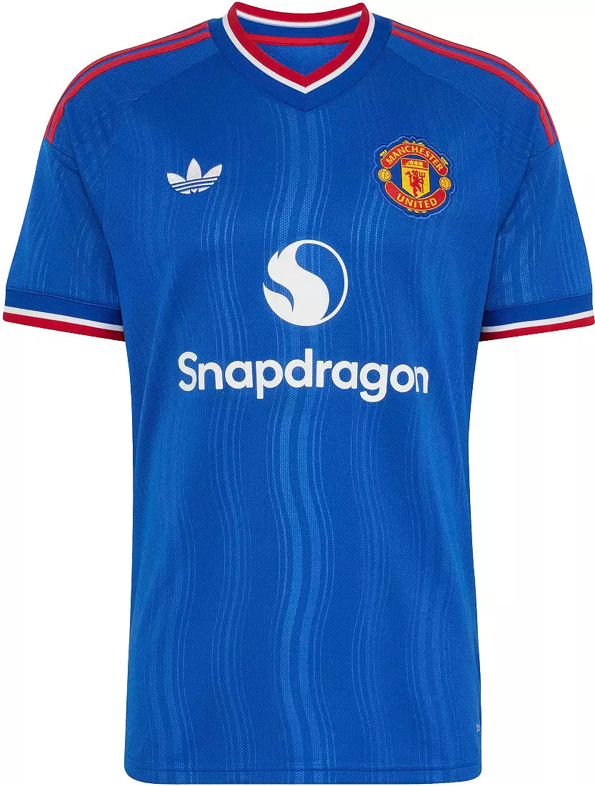 MANCHESTER UNITED 2026 AWWAY MATHEUS CUNHA #10 BLUE SOCCER JERSEY