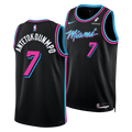MIAMI HEAT GIANNIS ANTETOKOUNMPO #7 VICE CITY PINK EDITION BASKETBALL JERSEY