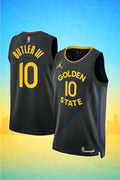 Golden State Warriors #10 Jimmy Butler III Black Jersey – Statement Edition