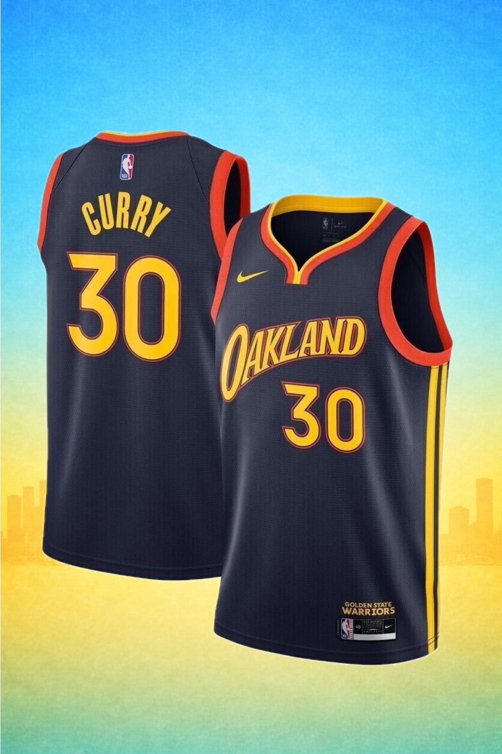Golden State Warriors #30 Stephen Curry Oakland Jersey – City Edition
