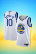 Golden State Warriors #10 Jimmy Butler III White Jersey – Association Edition