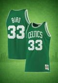 Boston Celtics #33 Bird Green Jersey – Hardwood Classics Throwback
