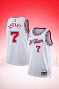 Houston Rockets #7 Kevin Durant White Jersey – H-Town City Edition