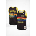Denver Nuggets #55 Mutombo 1991–92 Black Rainbow Throwback Jersey – Classic Edition