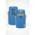 Denver Nuggets #15 Jokić 2017–18 Light Blue City Edition Jersey – Classic Mile High