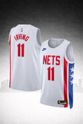 Brooklyn Nets #11 Irving White Classic Jersey – Heritage Edition