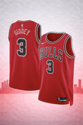 Chicago Bulls #3 Giddey Red Icon Jersey – NBA Icon Edition
