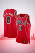 Chicago Bulls #8 Kawamura Red Icon Jersey – NBA Icon Edition