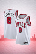 Chicago Bulls #8 Kawamura White Home Jersey – NBA Edition