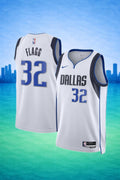 Dallas Mavericks #32 Cooper Flagg White Jersey – NBA Association Edition