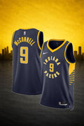 Indiana Pacers #9 T.J. McConnell Navy Jersey