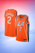 Los Angeles Clippers Kawhi Leonard #2 City Edition Jersey (Orange)