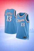 Los Angeles Clippers Paul George #13 City Edition Jersey Blue