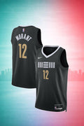 Memphis Grizzlies Ja Morant #12 Black Statement Jersey
