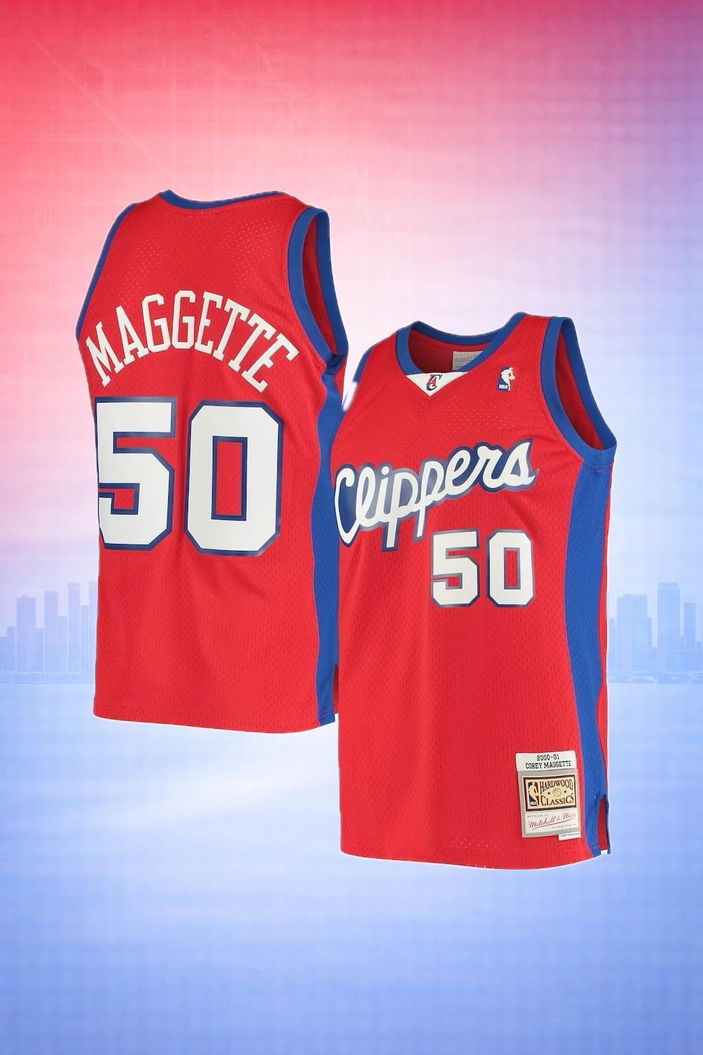 Los Angeles Clippers Corey Maggette #50 Throwback Jersey