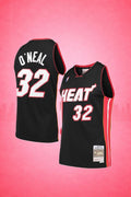 Miami Heat #32 Shaquille O'Neal Hardwood Classics Jersey