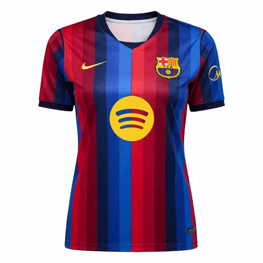 WOMEN'S BARCELONA 2026 HOME JERSEY RED & BLUE