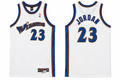 WASHINGTON WIZARDS MICHAEL JORDAN #23 WHITE THROWBACK NBA JERSEY
