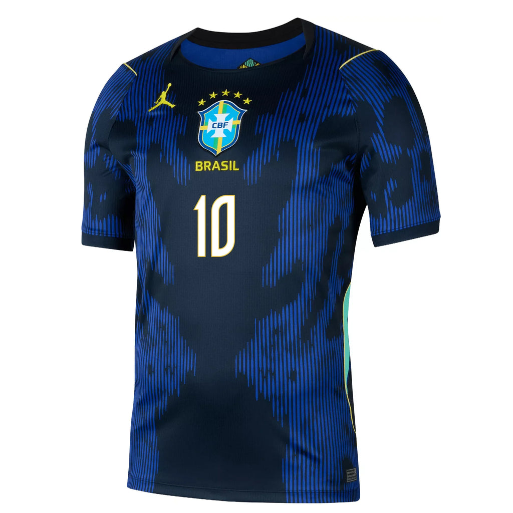 BRAZIL 2026 AWAY NEYMAR JR. #7 BLUE JORDAN SOCCER JERSEYS