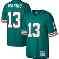 MIAMI DOLPHINS DAN MARINO #13 THROWBACK TEAL AQUA FOOTBALL JERSEY