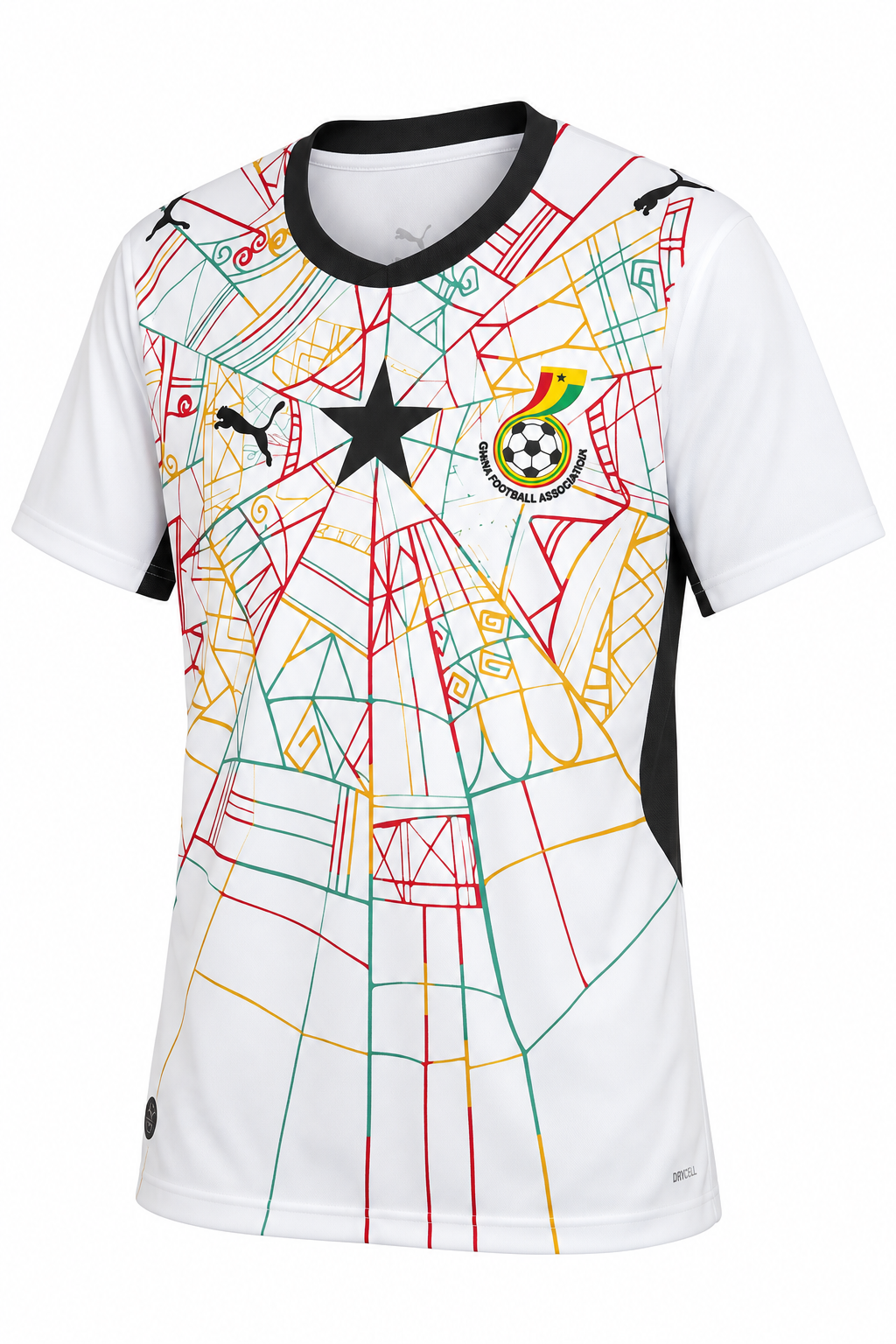 GHANA 2026 HOME WHITE SOCCER JERSEY