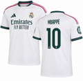 REAL MADRID 2026 HOME KYLIAN MBAPPE #10 WHITE SOCCER JERSEY