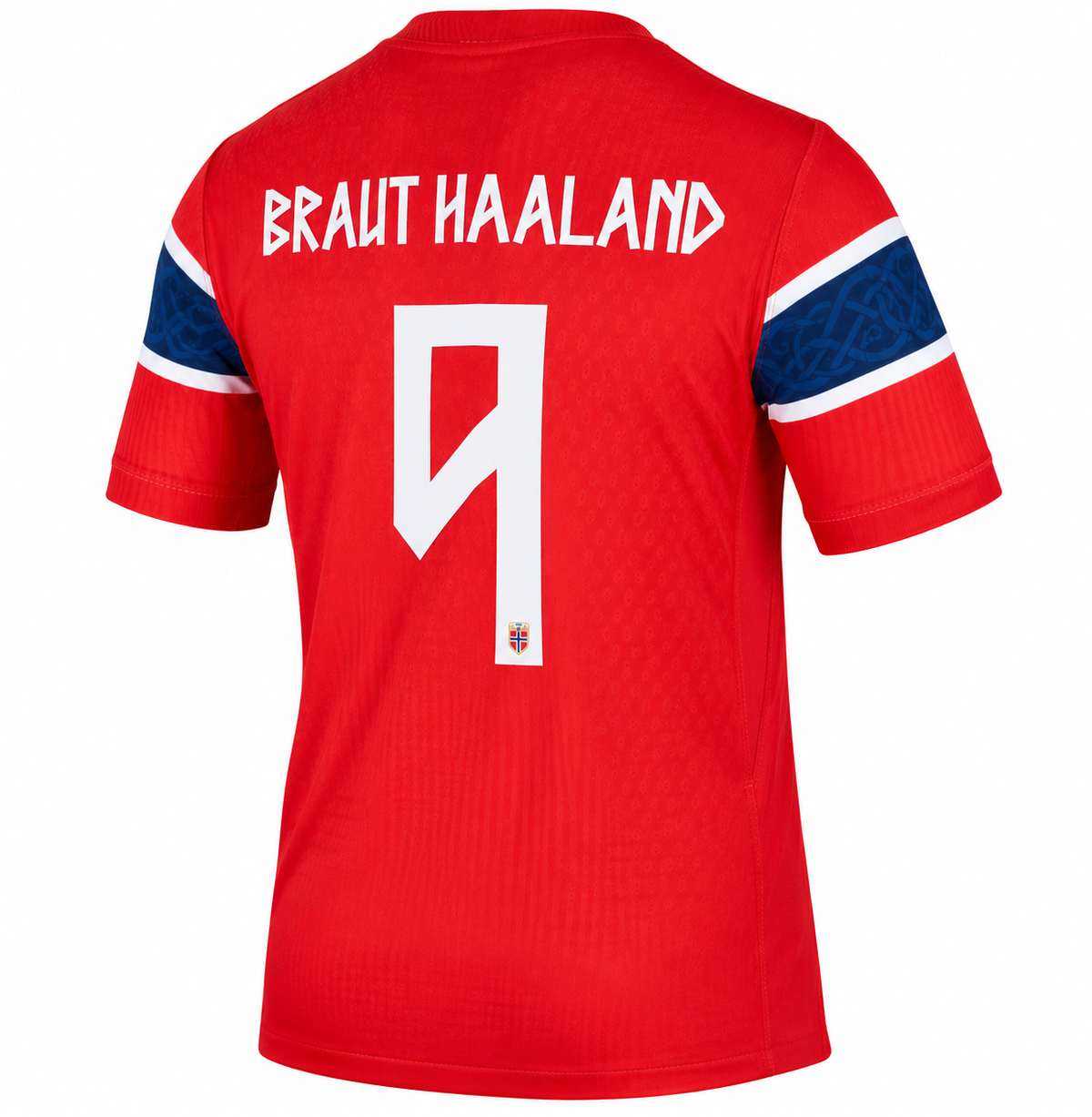 NORWAY 2026 HOME ERLING HAALAND #9 RED SOCCER JERSEY